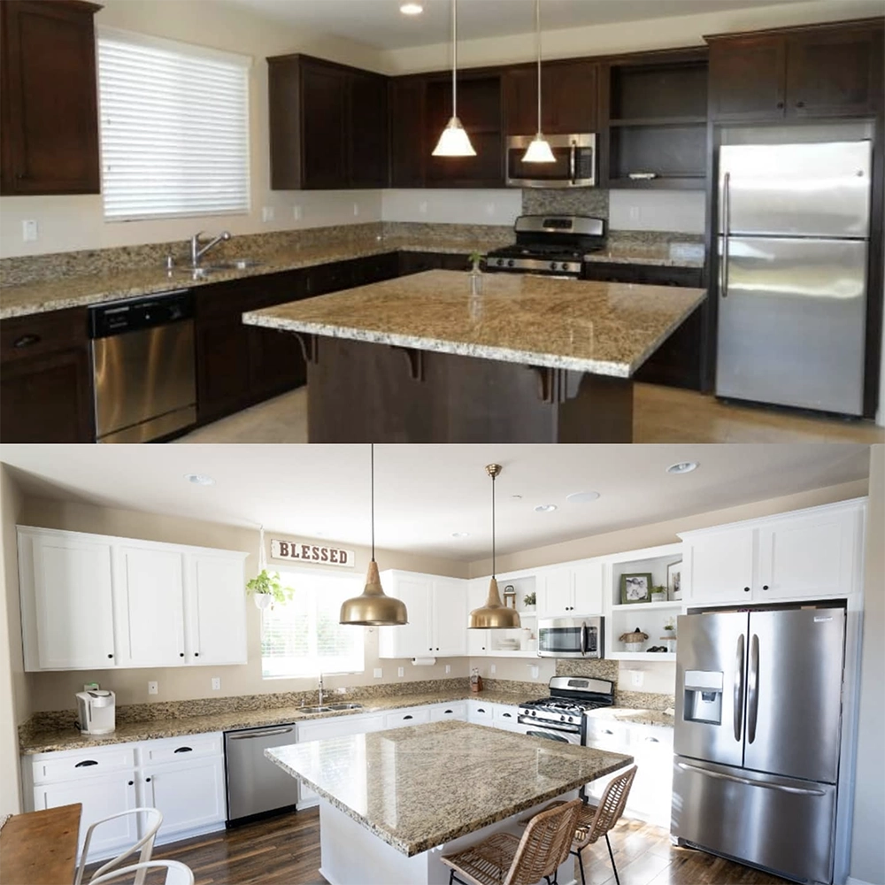 B & A KITCHEN wood painting Perris Riverside CA