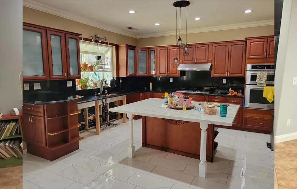 Interior Kitchen Cabinet Restoration